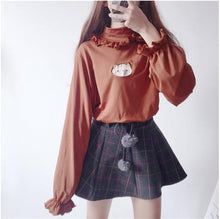 "FRILL" EMBROIDERED SHIRT