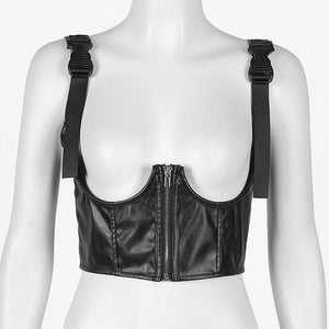 "DARE" LEATHER CHEST HARNESS