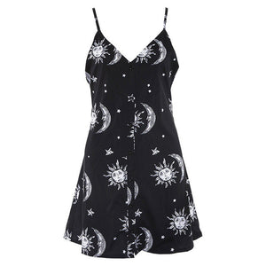 "SUN AND MOON" DRESS