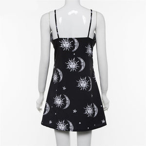 "SUN AND MOON" DRESS