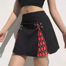"ARGYLE PEEK" SKIRT