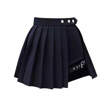 "HOLLOW" PLEATED SKIRT