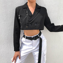 "BOSS" CROPPED BLAZER