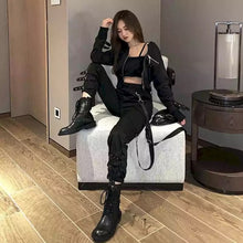 "BUCKLE UP" TROUSERS