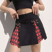 "ARGYLE PEEK" SKIRT