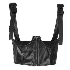 "DARE" LEATHER CHEST HARNESS