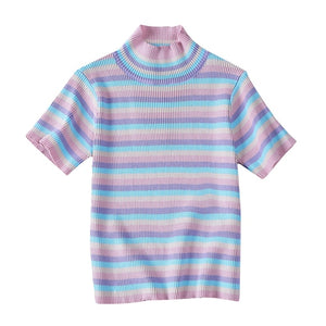 "CANDY STRIPE" T SHIRT