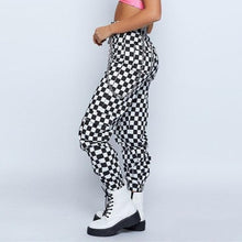 "CHECKERBOARD" TROUSERS