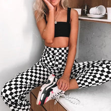 "CHECKERBOARD" TROUSERS