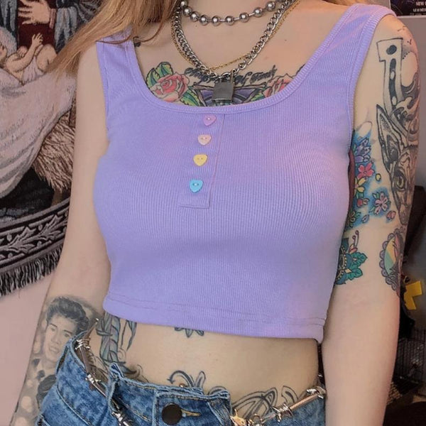 "CANDY" CROP TOP
