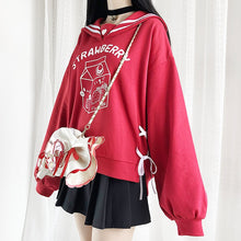 "STRAWBERRY" PULLOVER SWEATER