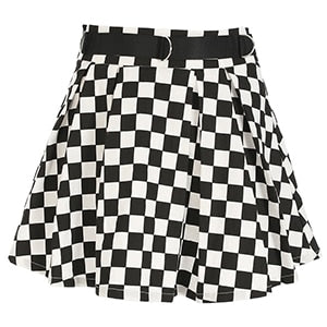 "CHECKERS" SKIRT