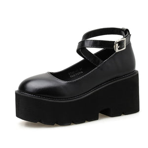 "MARY" PLATFORM SHOES