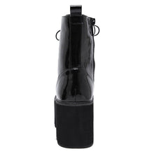 "BLAKE" LEATHER PLATFORM BOOTS