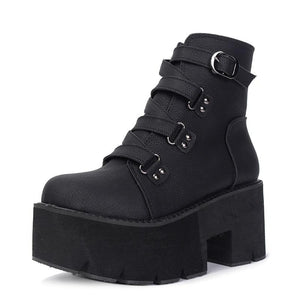 "ZIA" PLATFORM BOOTS