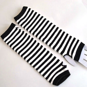 "STRIPED" ARM WARMERS