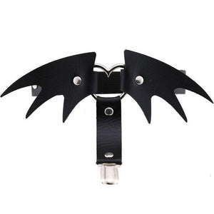 "BLACK" THIGH GARTERS