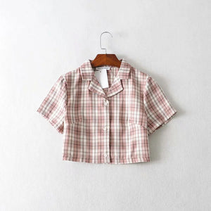 "KEEP IT PLAID" BUTTON UP SHIRT