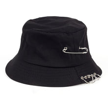 "PIERCED" BUCKET HAT
