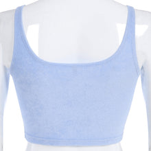 "PLUSH HEART" CROP TOP