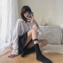 "GARTER" SOCKS