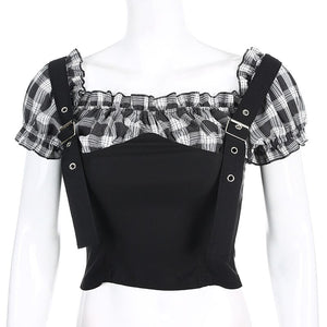 "SADIE" OFF THE SHOULDER SHIRT