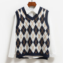 "PREPPY ARGYLE" SWEATER VEST