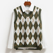 "PREPPY ARGYLE" SWEATER VEST