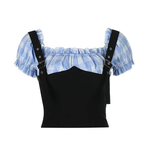 "SADIE" OFF THE SHOULDER SHIRT