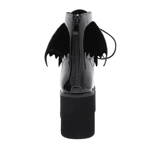 "VADA" BAT WING PLATFORM BOOTS
