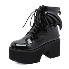 "VADA" BAT WING PLATFORM BOOTS