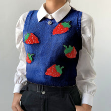 "STRAWBERRY" SWEATER VEST