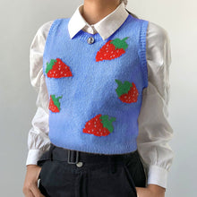 "STRAWBERRY" SWEATER VEST