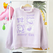"HONEY CAT" SWEATER