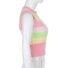"PASTEL RAINBOW" SWEATER VEST
