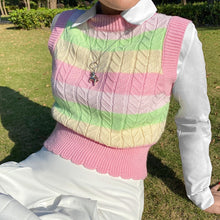 "PASTEL RAINBOW" SWEATER VEST