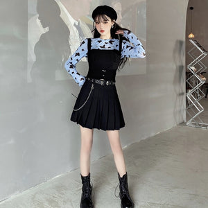 "FLUTTER" TWO LAYER SHIRT