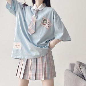"WHITE RABBIT" 2 PIECE SET