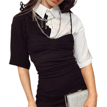 "CRUELLA SPLIT" BLOUSE