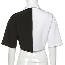 "CRUELLA SPLIT" BLOUSE