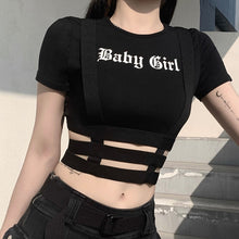 "BABYGIRL" CROP TOP