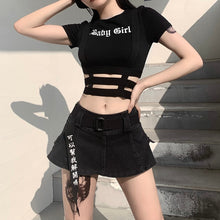 "BABYGIRL" CROP TOP