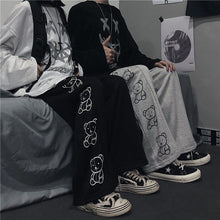 "BEAR STRIPE" SWEATPANTS