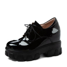 "SILVER HEART" CHUNKY SHOES