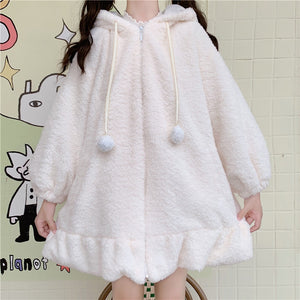 "FUZZY BUNNY" JACKET