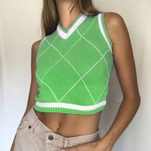 "CRISS CROSS" SWEATER VEST