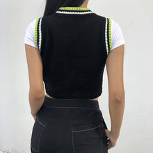 "VIBE" ARGYLE SWEATER VEST