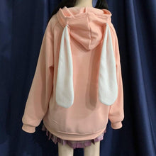 "RABBIT EAR" ZIP UP HOODIE