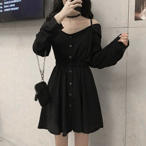 "APRIL" OFF THE SHOULDER DRESS