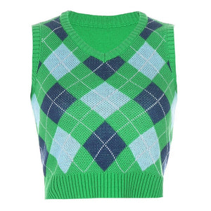 "CLASSIC" ARGYLE SWEATER VEST